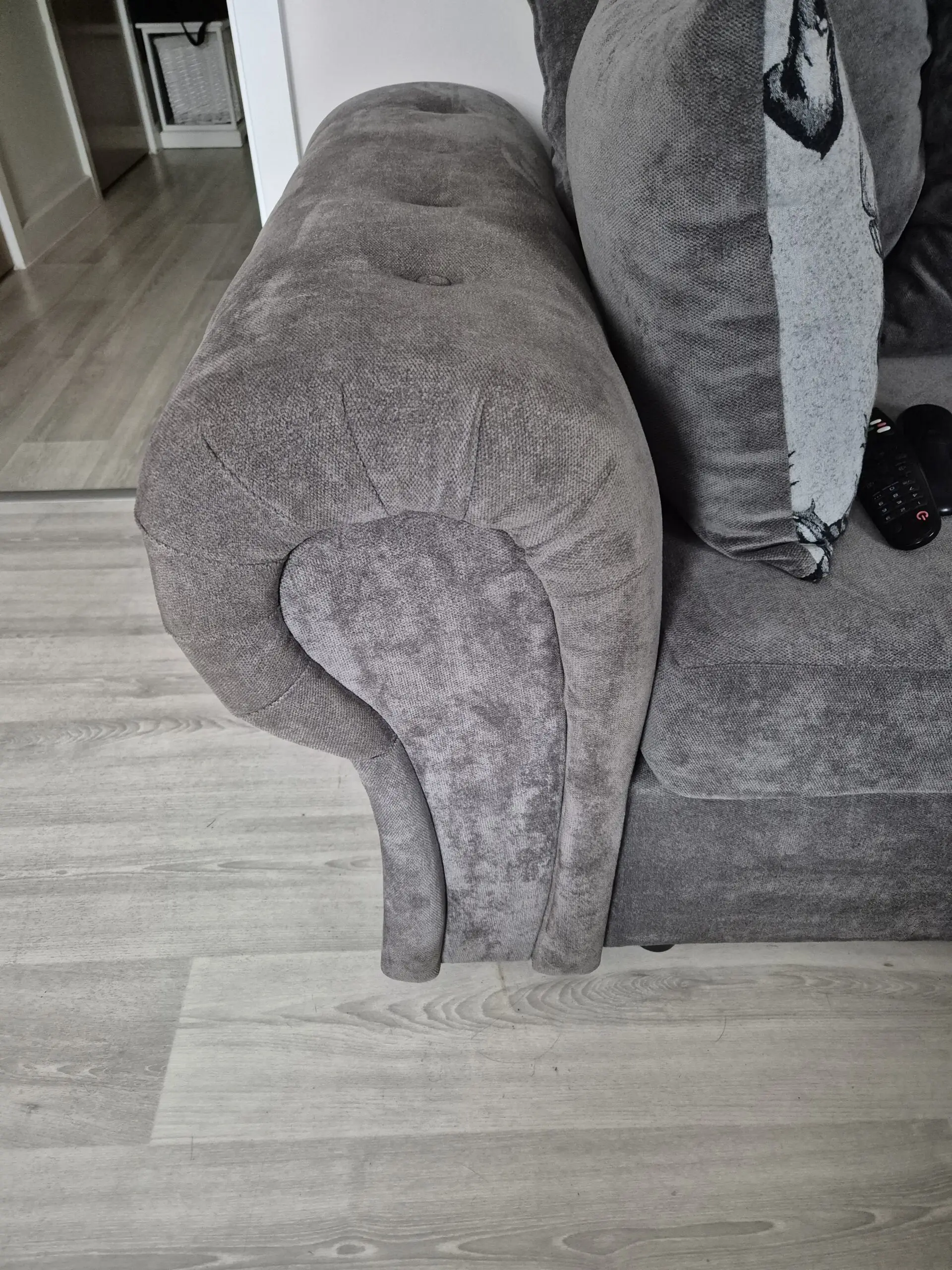 Verona 4 seater sofa and Footstool