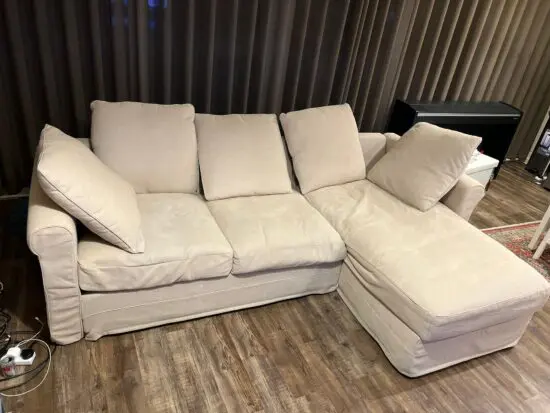 3 seater L shape