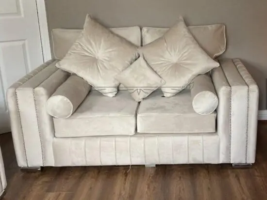 Maya 2 Seater Sofa & 3 Seater Sofa with High back Cushions