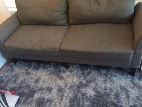 Yaheetech grey 2 seater