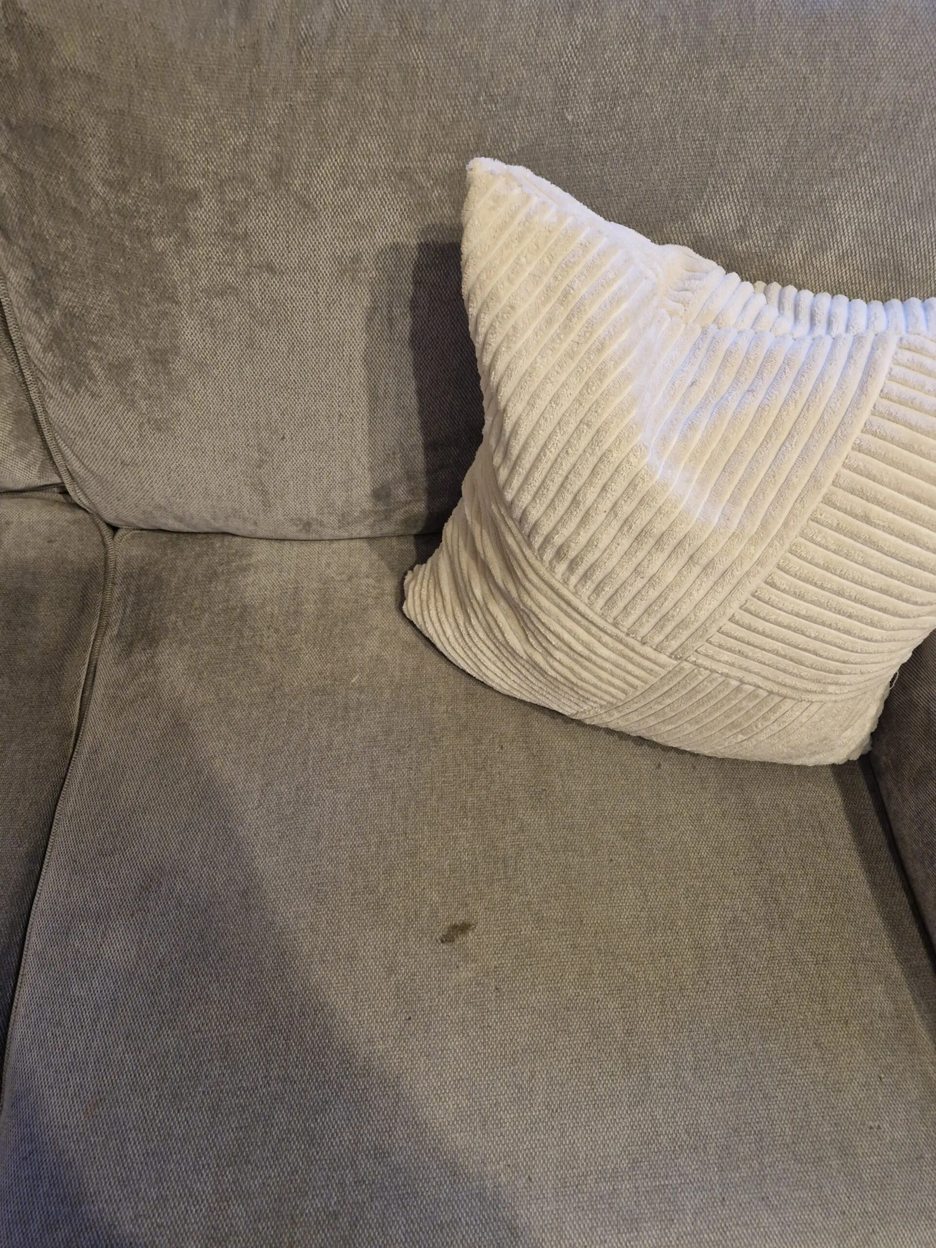 Verona High Back Grey Fabric 3 and 2 Seater Sofa set