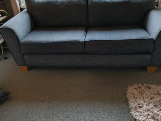 Dfs grey two seater sette