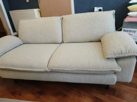 HK living Boucle 2 seater sofa £1000.00