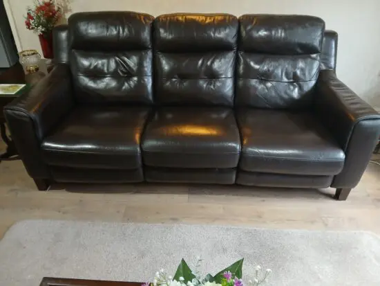 Two Electric Recliner Sofas – Split into 5 Sections for Easy Transport