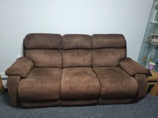 Dfs 3 seater electric recliner