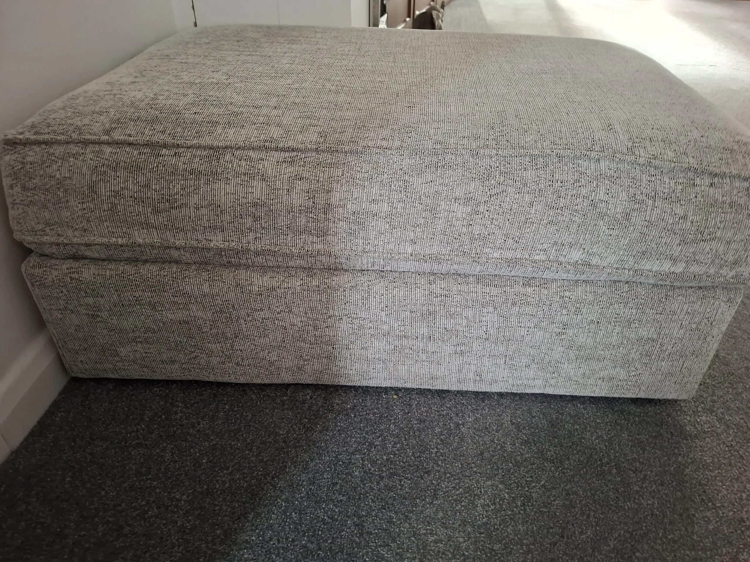 SCS 3 Seater Sofa with Armchair and footstool