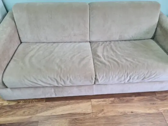 Natuzzi Abruzzo sofa bed cream color