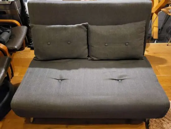 Made Haru sofa bed / chaise lounge hardly used RRP £450
