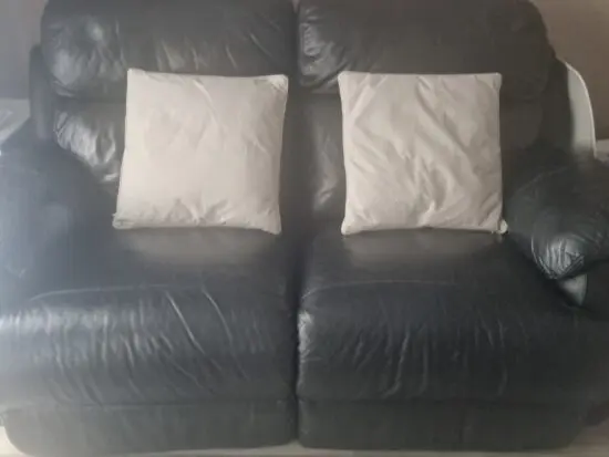 Sofology 2 seater recliner sofa black *extremely comfy*