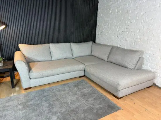 DFS Saphina Corner Sofa with Matching Footstool