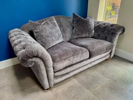 DFS Loch Leven Chesterfield Sofa Suite: 3 Seater
