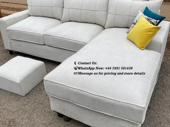 L-Shaped Sectional Corner Sofa For Sale