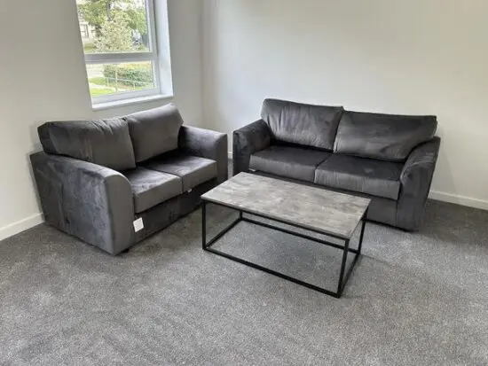 SCS Grey Sofa Set