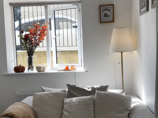 Beige Chelsea range sofa club two seater