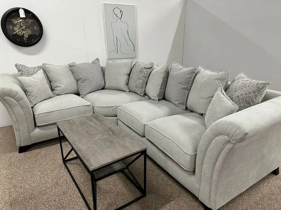 SCS Grey 4 x Settee and 5 x Settee Corner sofa available