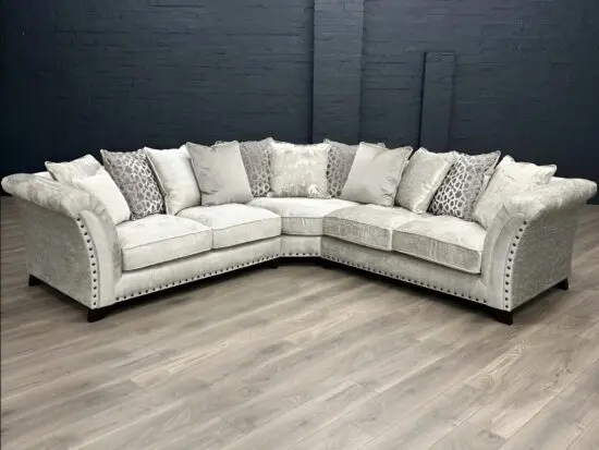 Grey 5 Seater Corner Sofa¬ Excellent Condition