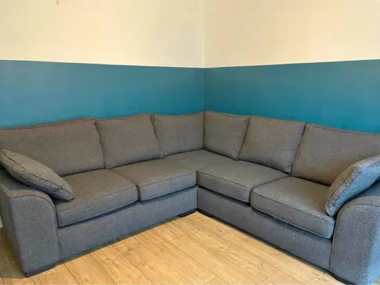 Grey 5 Seater 2c2 Corner Sofa