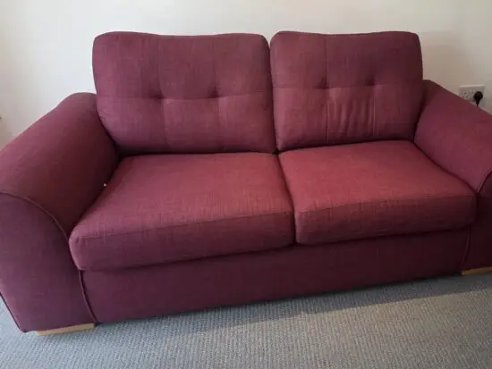 Dfs roux sofa bed colour mulberry