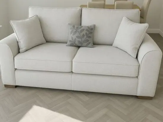 Beige 2 Seater Sofa