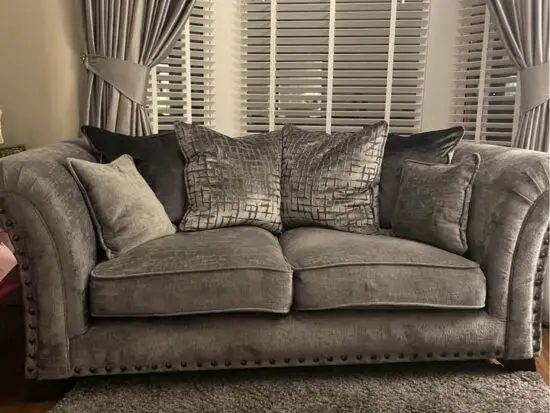 Next!! Grey 3x seater and 2x seater Harrison Sofa