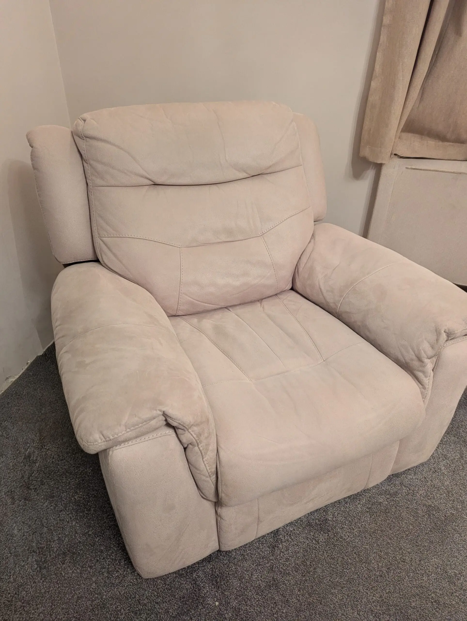 DFS Recliner Sofa 3 seat and 1 Recliner chair
