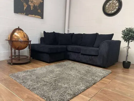 DFS!! Grey L shape Highback corner sofa