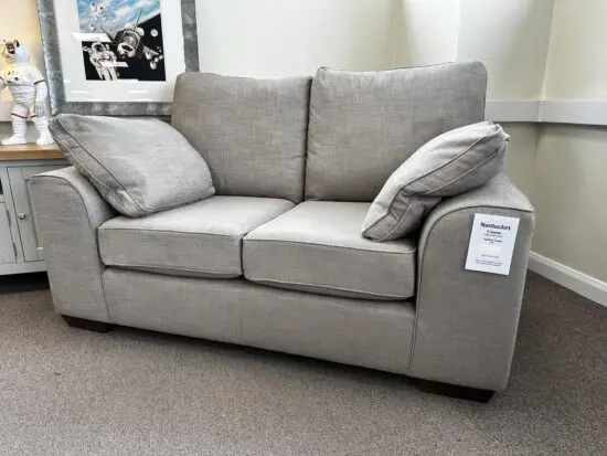 Grey 3x Seater Sofa & 2x Seater HighBack Sofa Set