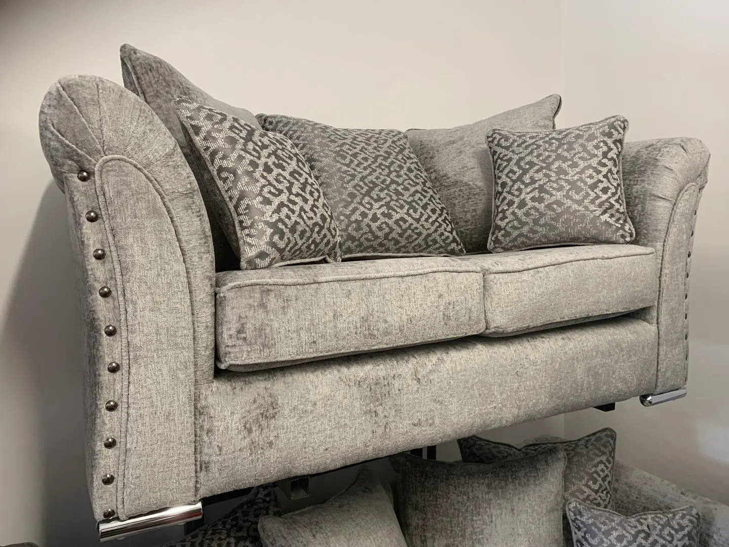 Harrison 3x seater & 2x Seater Sofa Grey Colour