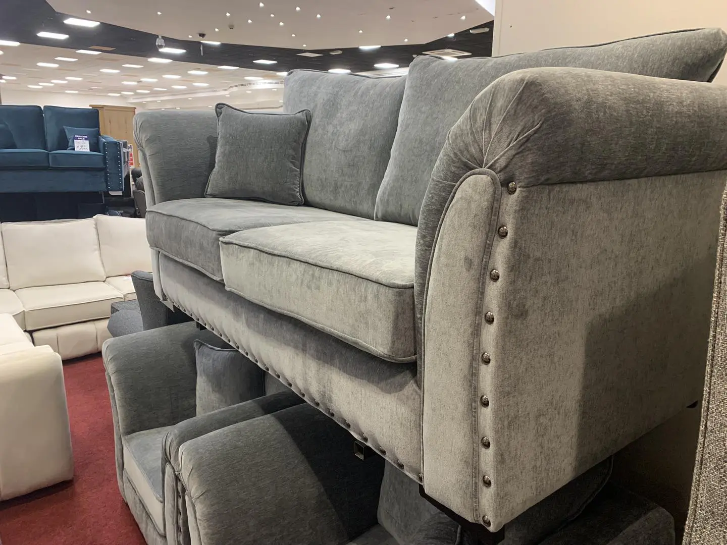 Harrison 3x seater & 2x Seater Sofa Grey Colour