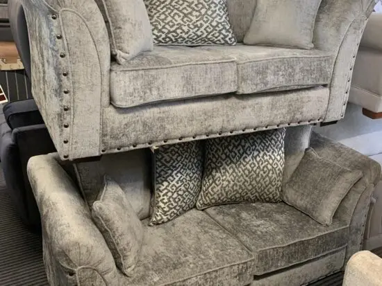 Harrison 3x seater & 2x Seater Sofa Grey Colour