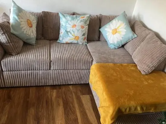 DFS Beige Orka Corner Sofa