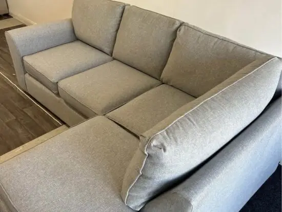 DFS Corner Sofa 4 Seater Sofa For Sale in Grey , Black , Cream