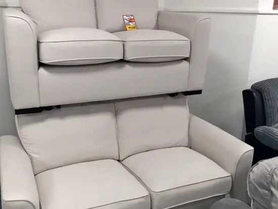 NEXT 3x Seater & 2x Seater High Back Dylan Sofa Set