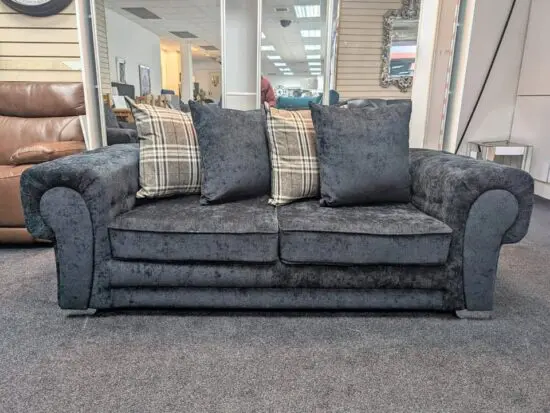 Next!!verona 3x Seater and 2x Seater Sofa In Grey Color