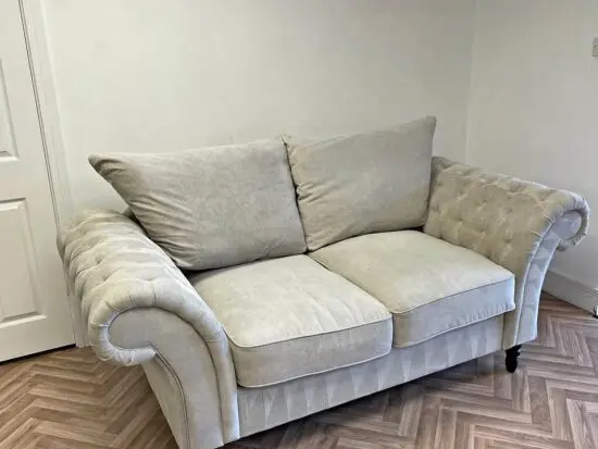 Chesterfield Style 3 Seater Sofa & 2 Seater Sofa with Highback Cushions