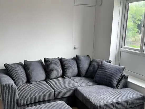 Grey L Shape corner Sofa