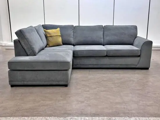 ORKA 4 x Settee Corner sofa in Grey Color