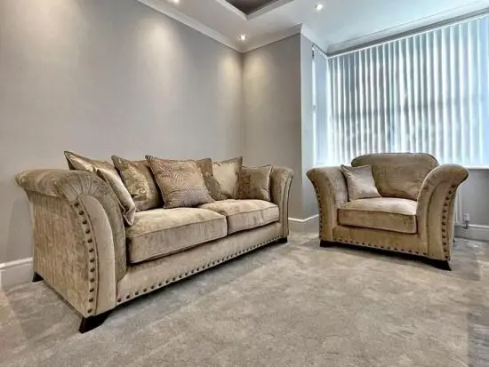 DFS 2 seater sofa and 3 seater Harrison sofa