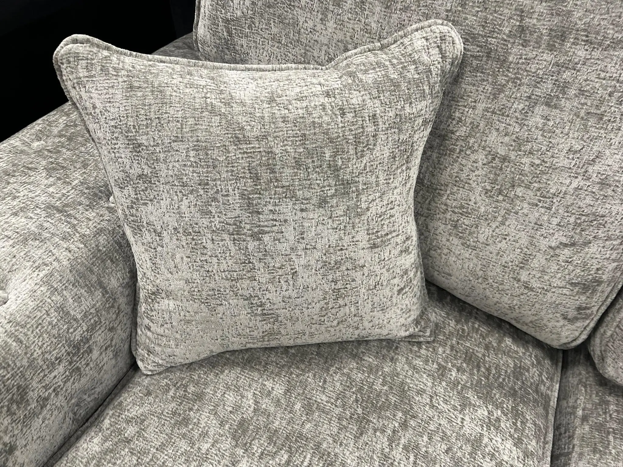 Next Grey Highback Verona 3+2 Seater Sofa