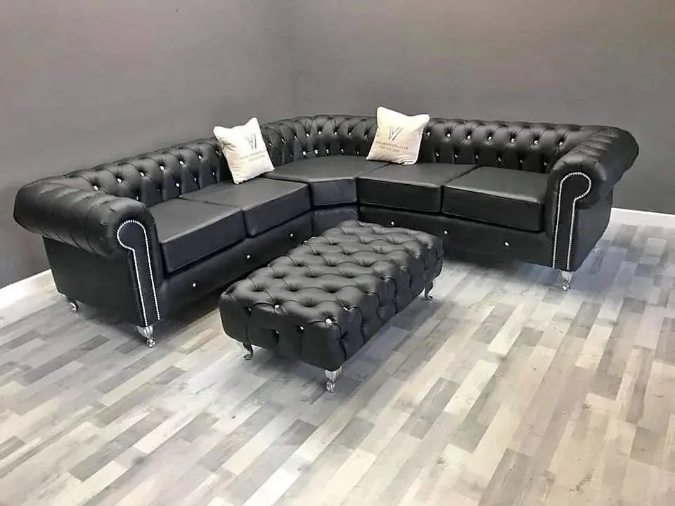 Chesterfield & Corner sofa Available Brand New Chesterfield sofas