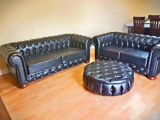 Chesterfield & Corner sofa Available Brand New Chesterfield sofas