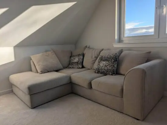 Next Mink Corner Sofa