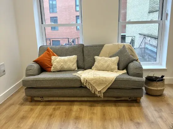 NEXT Lillly II - Mid Grey 3 Seater Large Sofa