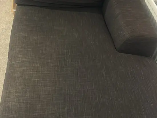 Charcoal chaise lounge