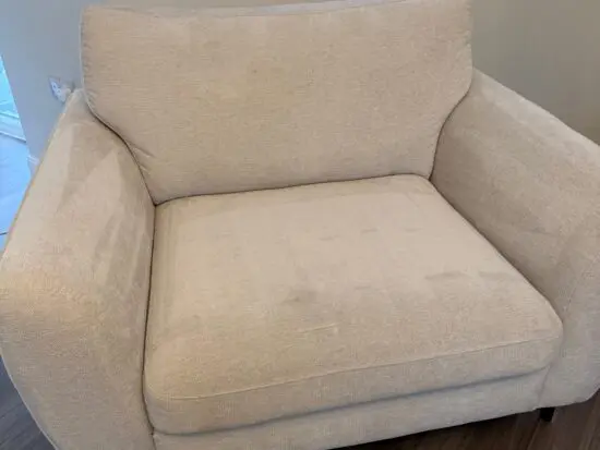 Sofology cream Hackney Love Chair