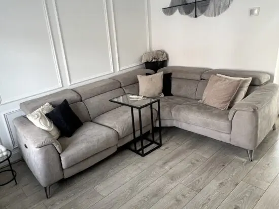 DFS reclining corner sofa