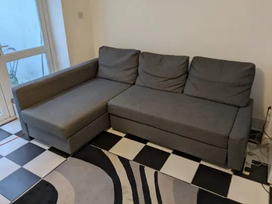 IKEA Grey Friheten Corner Sofa Bed