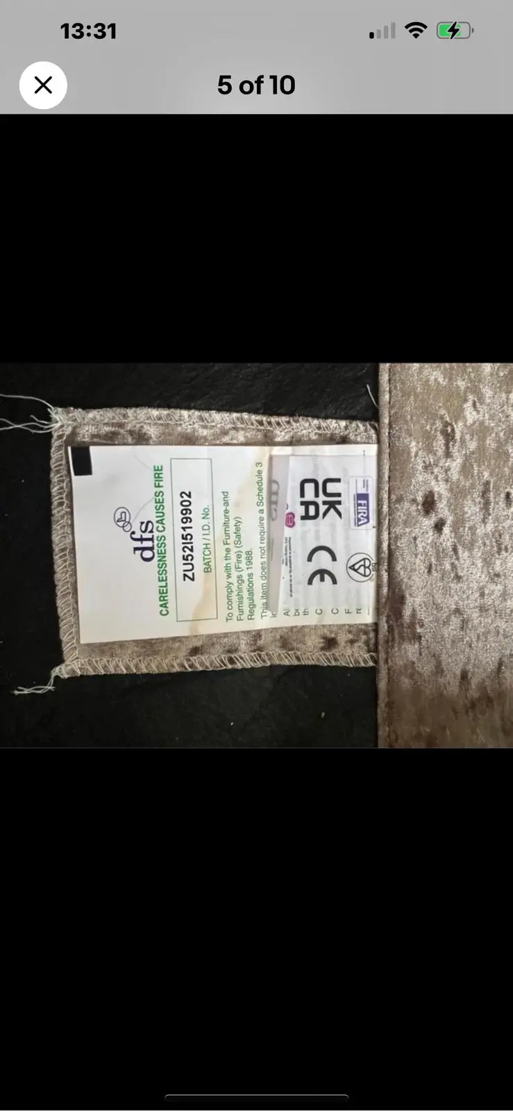 Luxurious Chevalier, a lustrous soft Crushed Velvet Right-Hand L-Shape Sofa