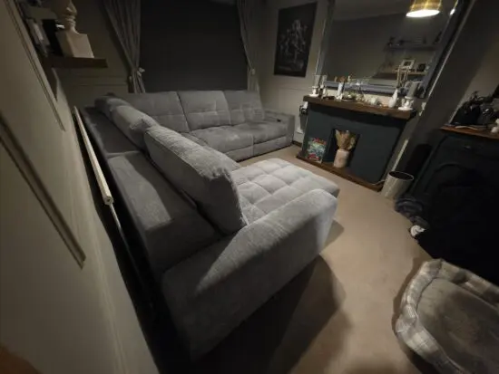 Dfs custom made stellar power chaise sofa