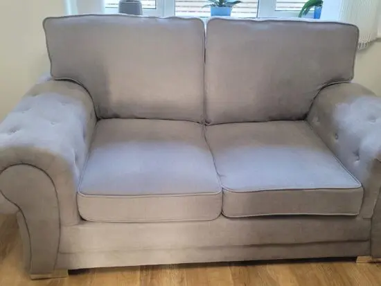Modern chunky 2 seater sofa